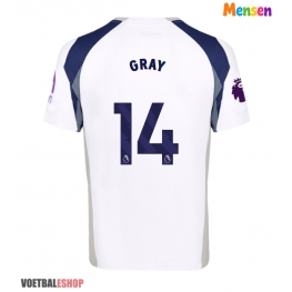 Tottenham Hotspur Archie Gray #14 Thuis tenue 2025-26 Korte Mouw